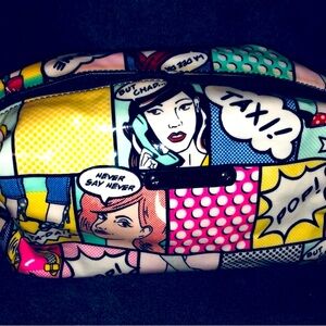 Kate Spade Comic Book Gia Makeup Bag/Clutch
